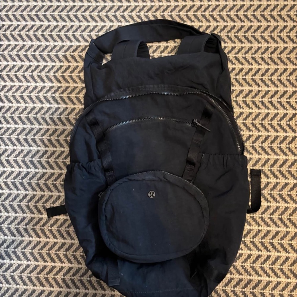 lululemon athletica Black Backpack